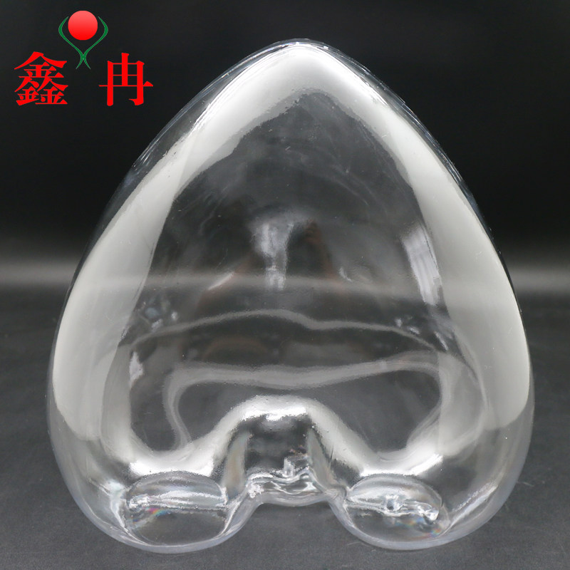 透明女臀模心形桃形透明女内裤y模特道具透明假臀模拍照道具展示