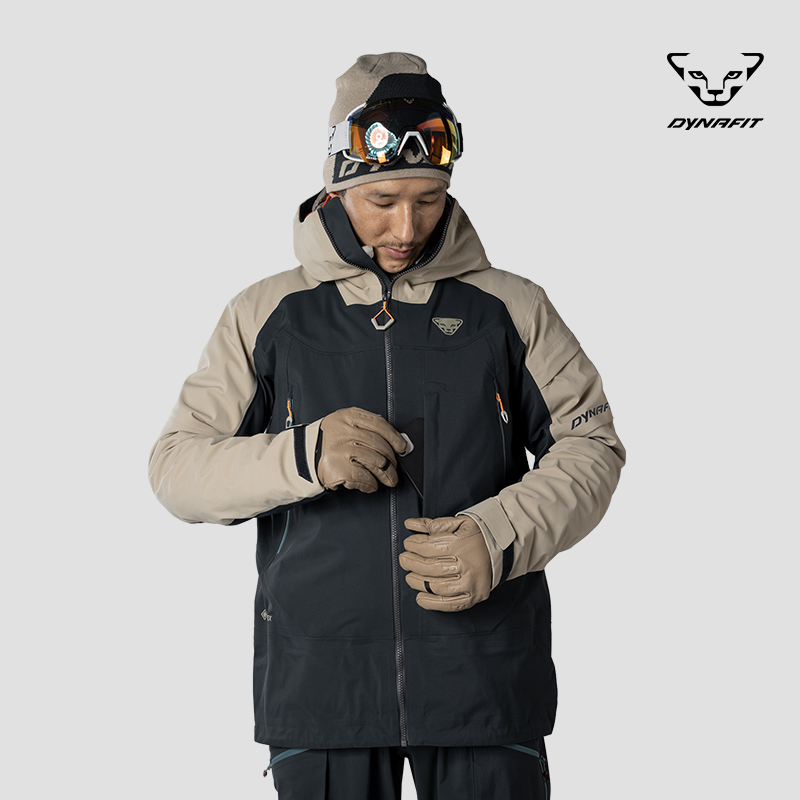 Dynafit情侣款冲锋衣夹克三层GTX防水防风男女户外滑雪服外套上衣