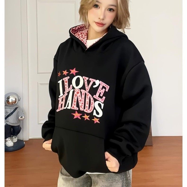 HandSeven2025秋冬校园感连帽衫