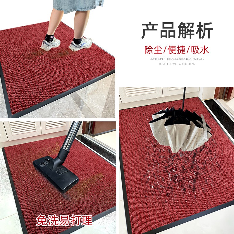 门口地垫入户门垫进门2024新款门外蹭土耐脏大门脚垫门厅防滑地毯