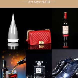 摄影倒影板钢化玻璃40/60cm亚克力黑色白色背景板反光板珠宝拍摄