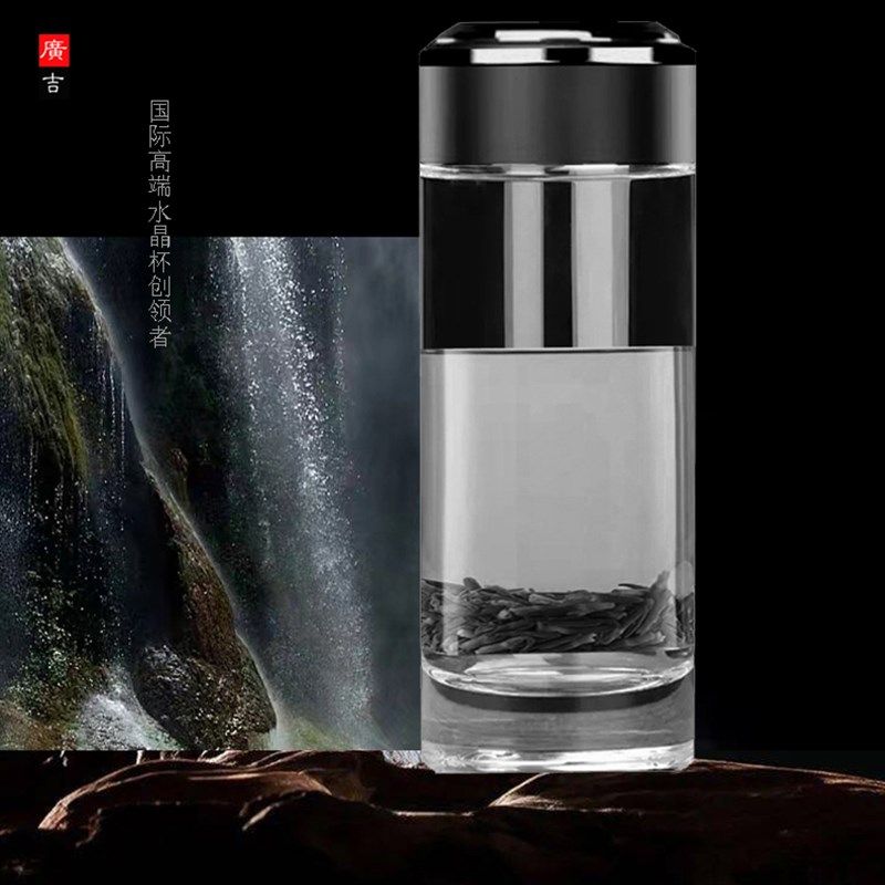 单层水晶玻璃杯加厚茶杯手工打磨耐高温杯子主个人杯办公杯子礼品,餐饮具,玻璃杯,淘宝优惠券,粉丝福利购,淘宝优惠卷