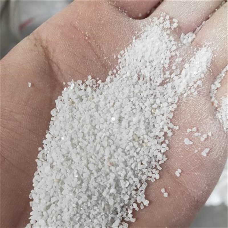 石英砂水处理用精制石英砂净水滤料含硅