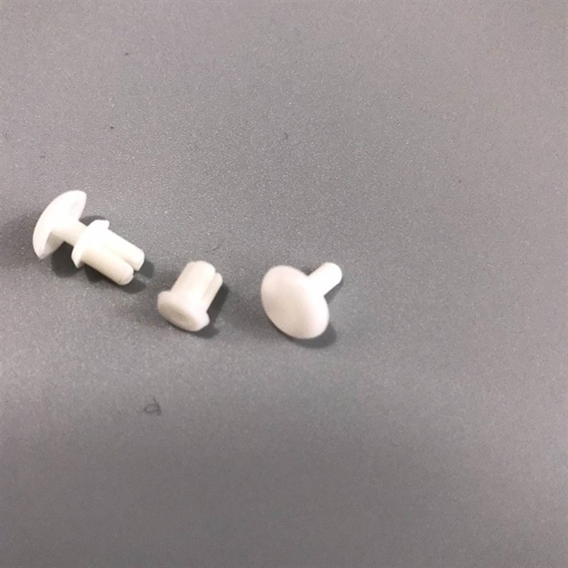 膨胀铆钉R3塑料铆钉尼龙铆钉PC板铆钉塑胶卡扣塑料子母铆钉1000只