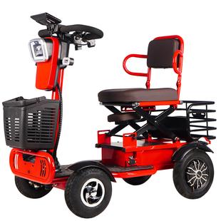 小型家用四轮车Q60可进电梯老人残疾人单车低速