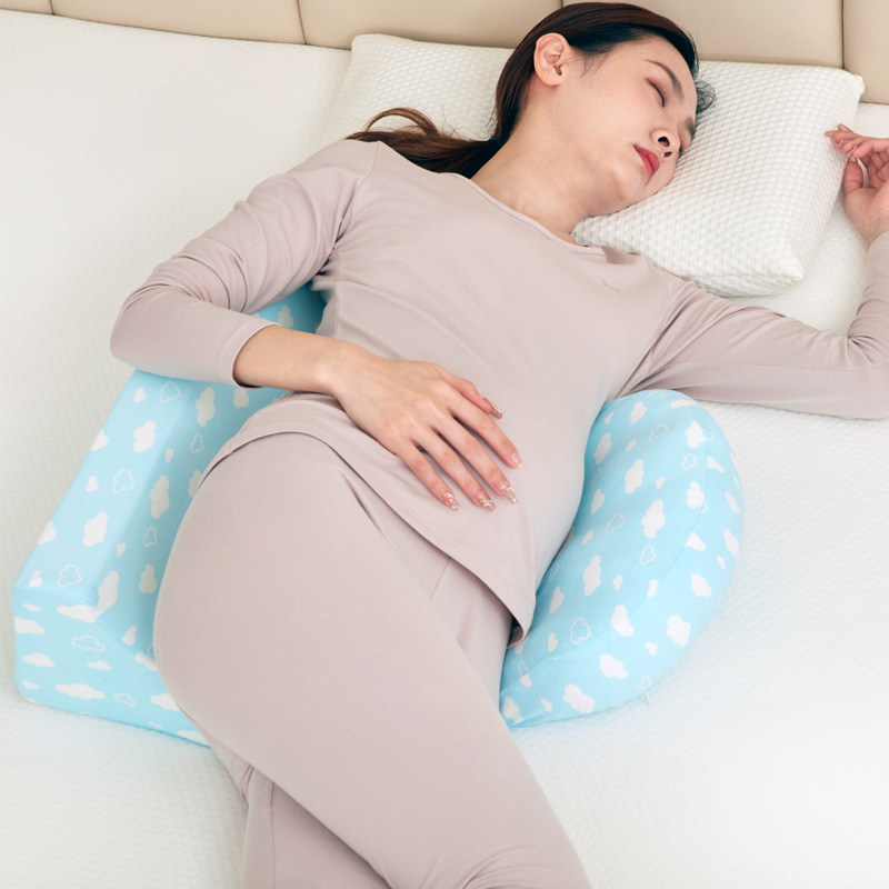 孕妇左侧卧枕护腰侧睡枕托腹枕睡觉E孕妇用品孕妇侧卧枕产科促愈