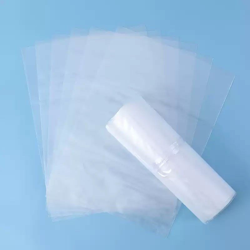 pe平口袋透明加厚薄膜袋食品袋中小号包装袋平口塑料袋尼龙袋定制