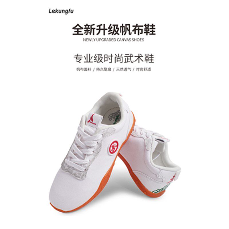 儿童 武术鞋男训练鞋练功鞋武术培训鞋帆布鞋男女新款太极鞋