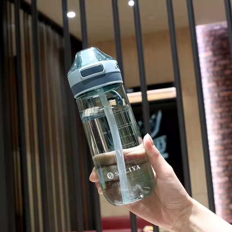 【下单立减50】高颜值带吸管水杯孕妇少女学生成人小孩塑料杯