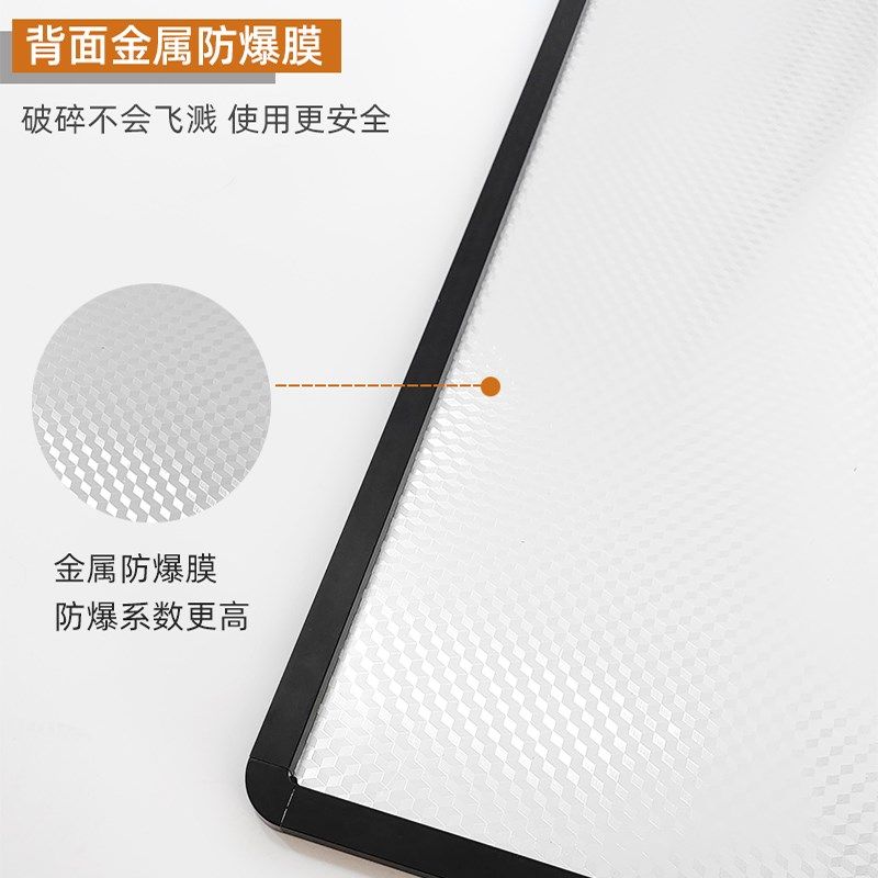 隐藏式衣柜镜子推拉镜全身镜内置滑轨伸缩旋转折叠隐形柜内穿衣镜