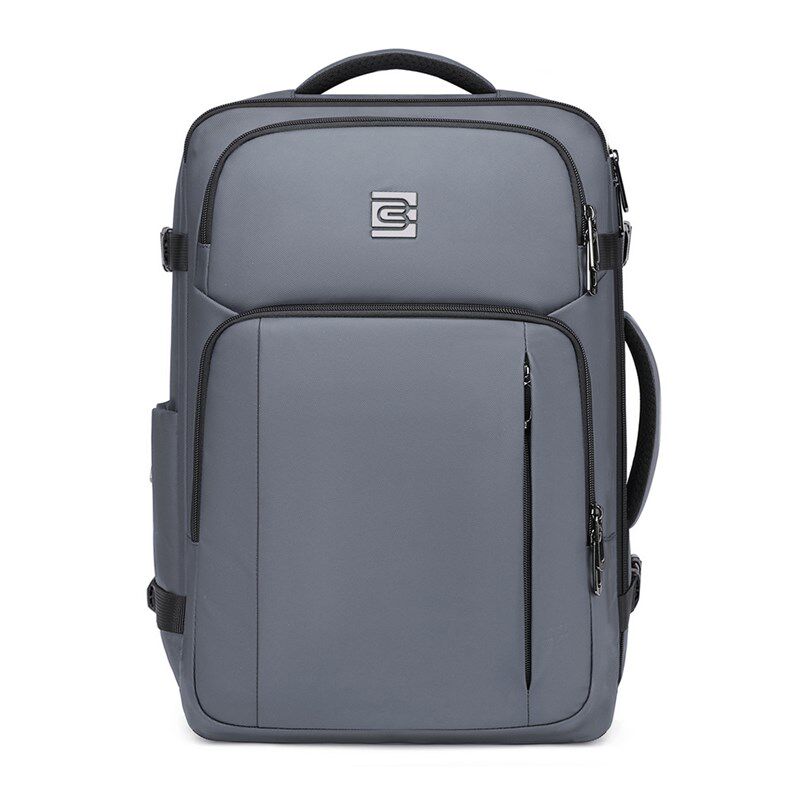 可扩容40L背包男双肩包大容量商务旅行电脑包短途出差行李包男款