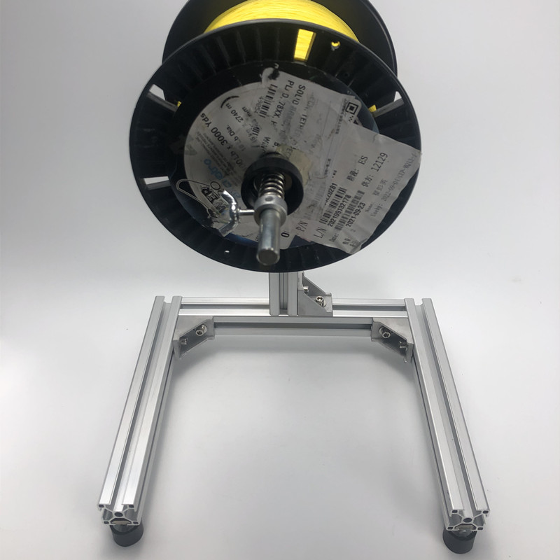 带刹车放线架鱼线棉线网线漆包线玉线首饰线放线架综合线布线圆盘