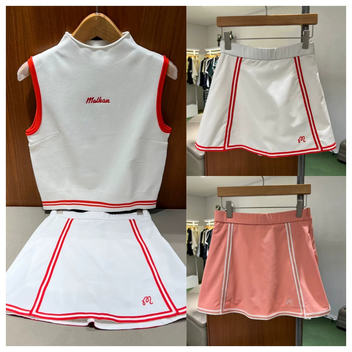 女士高尔夫服装速干休闲短裙