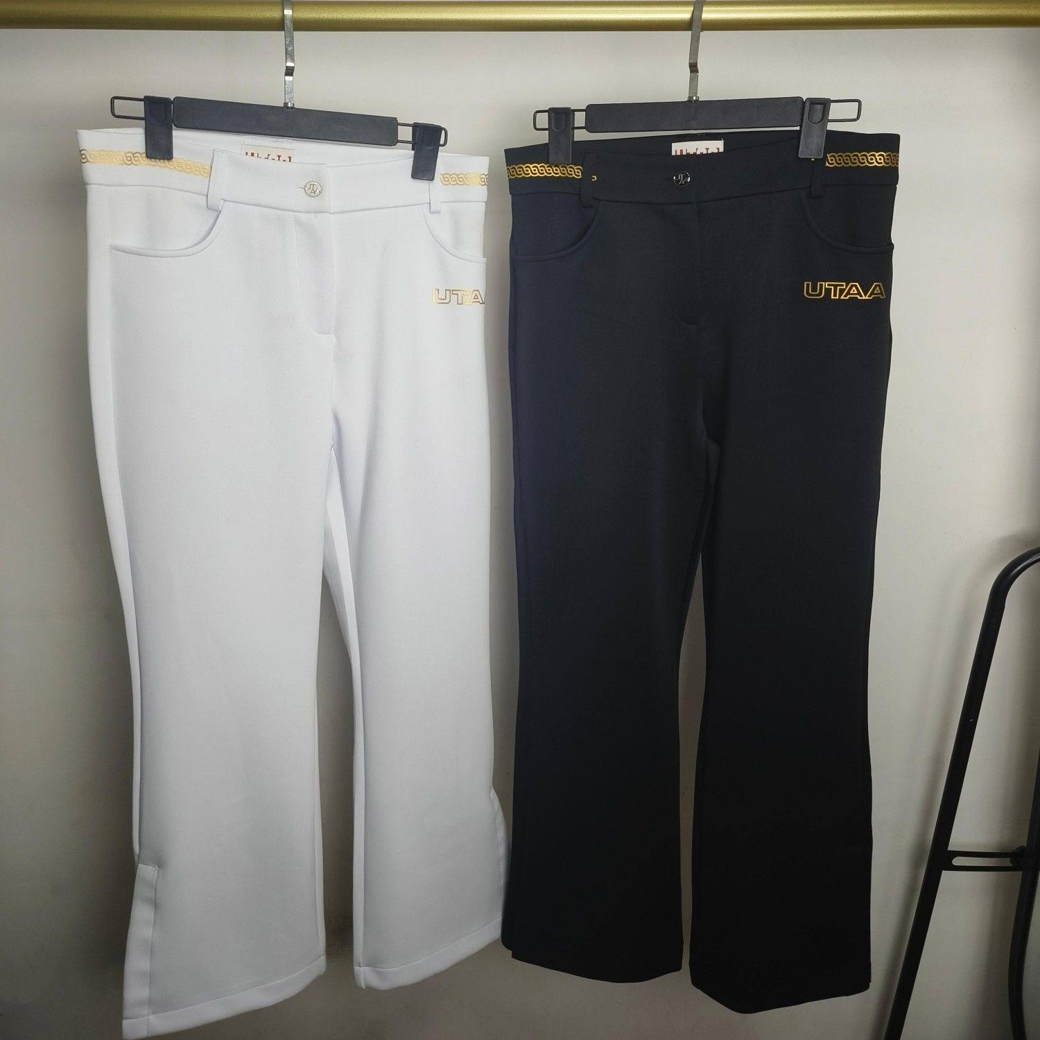 高尔夫服装女士开叉喇叭裤25春秋新款golf运动休闲弹力长裤子女裤,运动/瑜伽/健身/球迷用品,高尔夫上装,淘宝优惠券,粉丝福利购,淘宝优惠卷