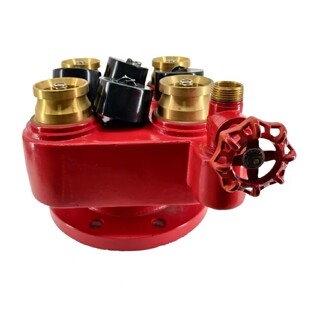 4英寸外贸水泵接合器GOSTcoupling英式水泵接合器4路英式分水器