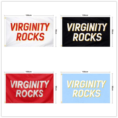 包邮 外贸旗帜 Virginity-Rocks 户外防晒涤纶挂旗数码印