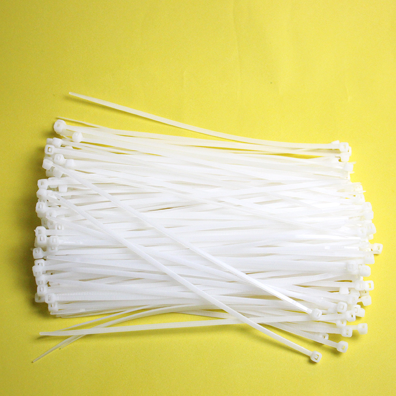 扎带4*300足250条华洋尼龙扎带束线带塑料扎带黑白色尼龙扎带包邮