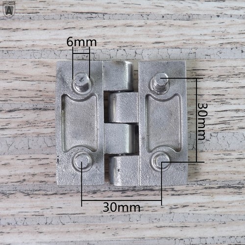 安望50X50-1重型工业合页 加厚配电箱电柜铰链精铸重型平开合页