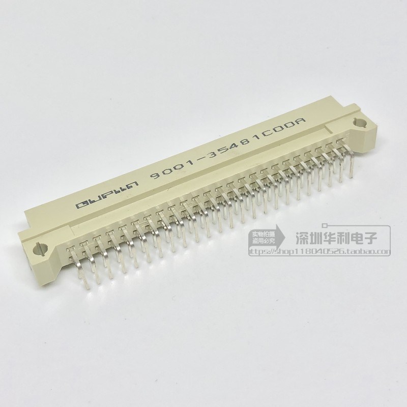 欧式插座DIN248 2*24p 9001-35481COOA 弯公 2.54间距厂家直销