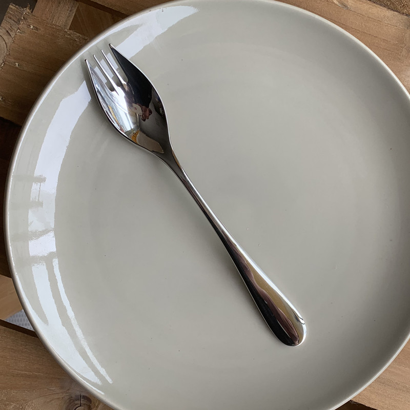 吃西瓜神器304不锈钢勺叉两用点心勺沙拉叉甜品叉水果叉西瓜勺子