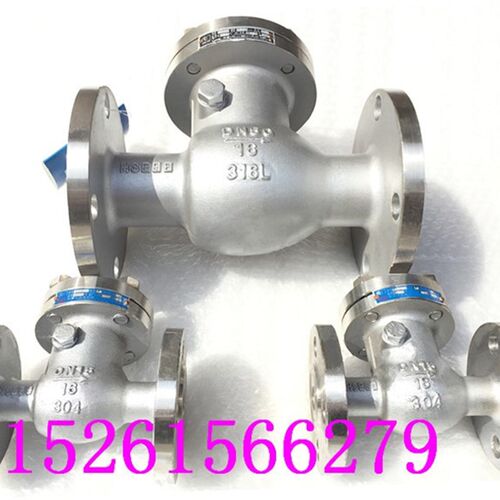 旋启式止回阀H44W-16P DN15-200 逆止阀门 304法兰止回阀 单向阀