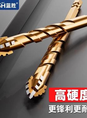四NVM刃锯齿度干偏心超钻头瓷砖打孔混凝土硬电钻高硬打霸王
