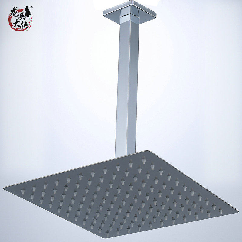 不锈钢暗装花洒入墙管连接杆 顶喷花洒入墙杆子 吊顶杆 圆形 方形