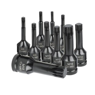 M16内十二花套筒大众奥迪半轴螺丝工具M18 M9M10内12角批头M14