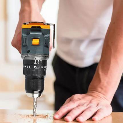 XD甬造锂电手钻击带冲钻2扭0纯铜V无刷小钢炮大力手JUB电钻充电手