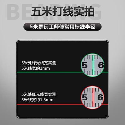 莱赛激水平仪2线LSG16666绿外光贴墙光仪新款高精度抹tC348mb3灰