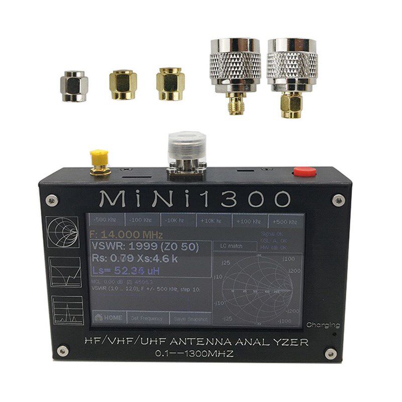 Mini1300矢量网络分析仪便携驻波RF射频万用表1.3G矢量天线分析仪