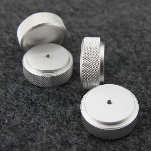 音响全铝滚花机脚 功放机脚 音箱减震脚垫 脚架避震脚钉