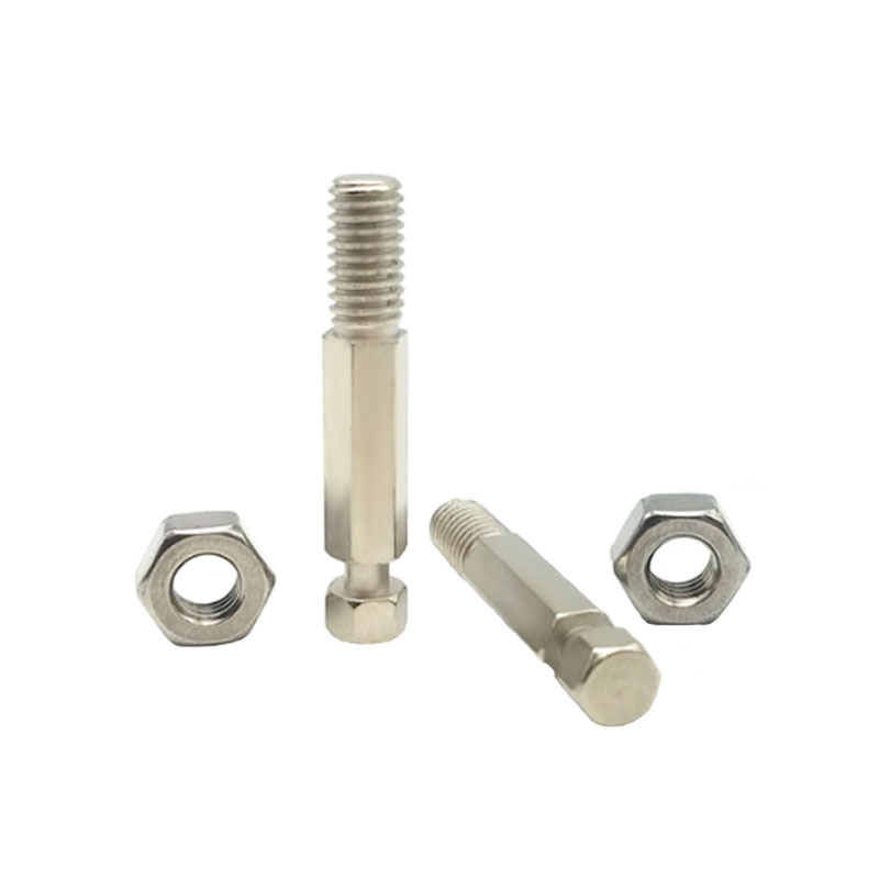 六角型粗牙镀镍拉伸弹簧用支柱PDSPO3/4/5/6/8/10/12-10/30定位销