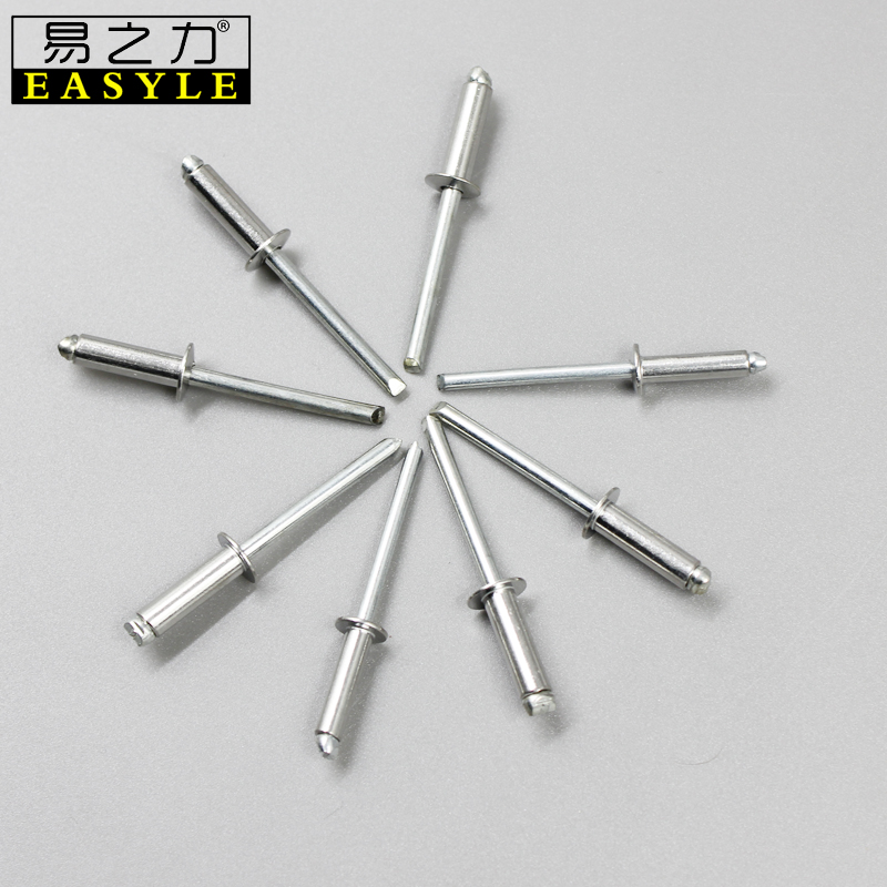 易之力 不锈钢铆钉拉铆钉拉帽钉铝制钉抽芯铆钉装潢钉