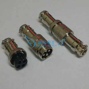 10芯连接器16MM 公母YL1 航空插头GX16对接式