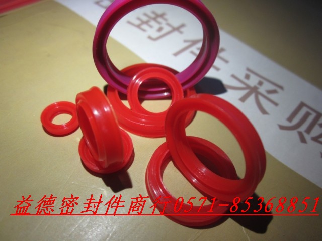 进口气缸活塞杆密封圈 ADN-50-80-P-A-SA气缸轴拉杆封防尘圈