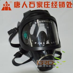 唐人TF6D大视野防毒面具面罩防甲烷一氧化碳二氧化硫氯气酸性气