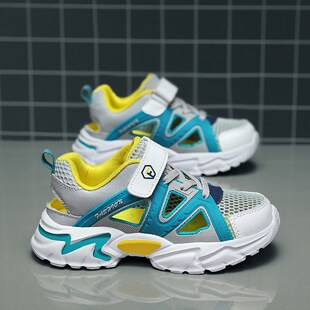 儿童凉鞋男童鞋子夏季网面透气单网鞋薄款运动鞋小童休闲鞋宝宝鞋