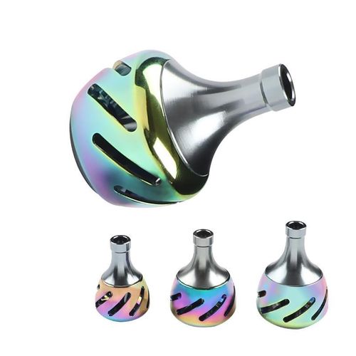 渔具配件全金属握丸DIY鼓轮水滴轮纺车轮配件鱼线轮摇臂手捏握丸