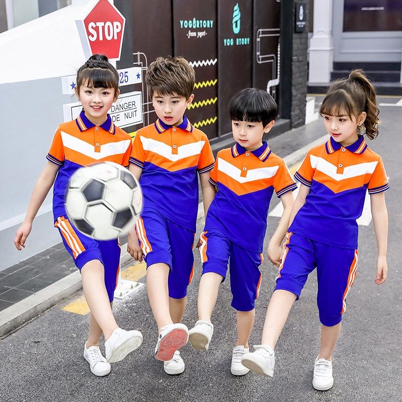 订做幼儿园园服春秋装新款小学生校服运动会三件套装儿童班服夏季