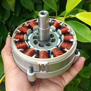 大功率大扭力无刷割草机电机 DIY风力发电机 船推进器钕铁崩强磁