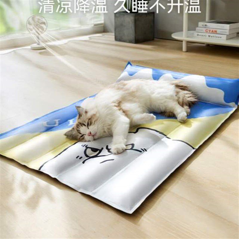 睡窝狗狗猫冰垫凉席用品降温夏季凉垫垫子宠物睡觉猫用冰窝垫猫咪