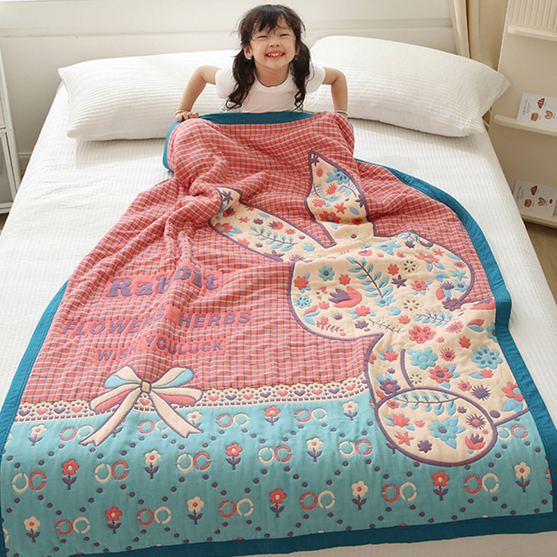 儿童盖毯十层纱布毛巾被纯棉婴儿被子春秋宝宝盖被幼儿园午睡毯子,床上用品,休闲毯/毛毯/绒毯,淘宝优惠券,粉丝福利购,淘宝优惠卷