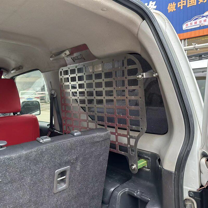 【柒爷改装】吉姆l尼后备箱置物架,后窗不锈钢拓展架 加大版