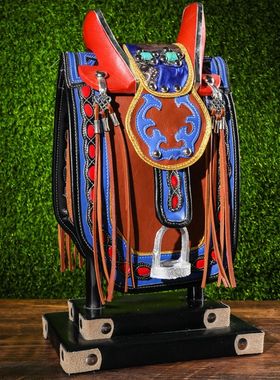 马鞍子内蒙古特色工艺品摆件马鞍马具蒙古族草原旅游纪念品马鞍