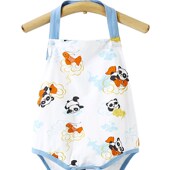 婴儿肚兜护肚夏季 男宝宝护肚围吊L带女护肚子防着凉包屁 薄款