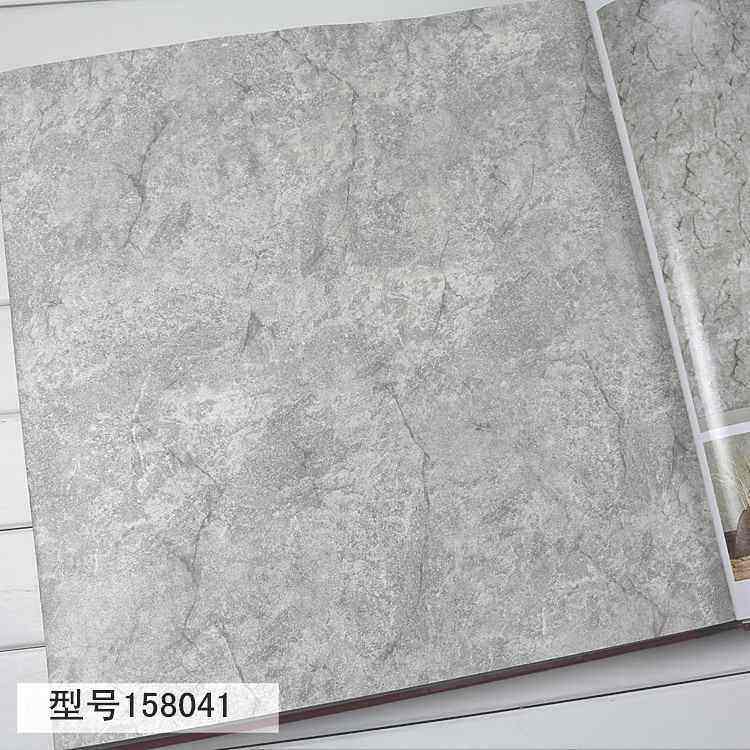 爱屋墙纸 深灰色大理石纹壁纸 B酒店餐厅包厢壁纸 大厅墙纸满铺