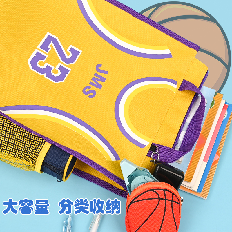 学生手提袋拎书袋文件袋拉链式补课包手提袋a4文件收纳袋小学生文
