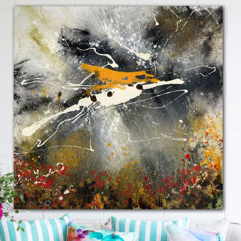 抽象艺术超大装饰画公司 超大巨幅无框画装饰画挂画 卧室餐厅包邮