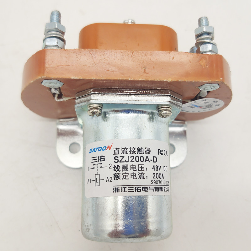 时风电动轿车控制器直流接触器  大继电器 直流接触器 继电器